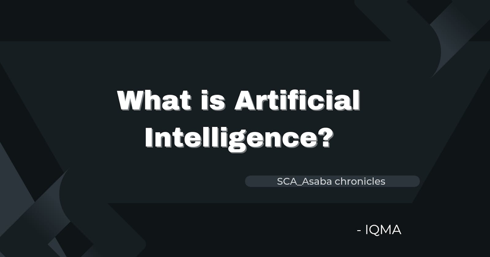What is Artificial Intelligence (AI)