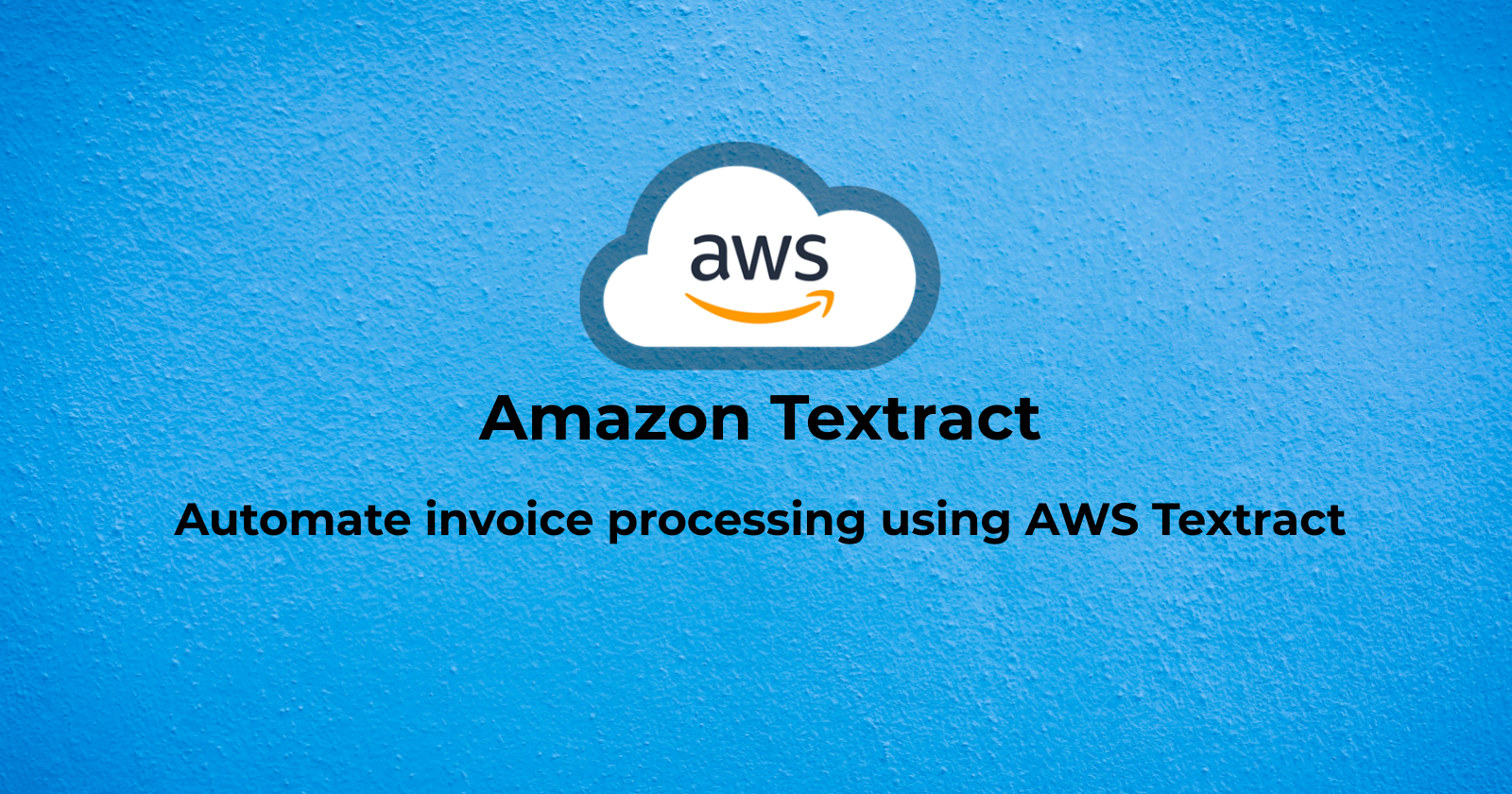 Automate invoice processing using AWS Textract