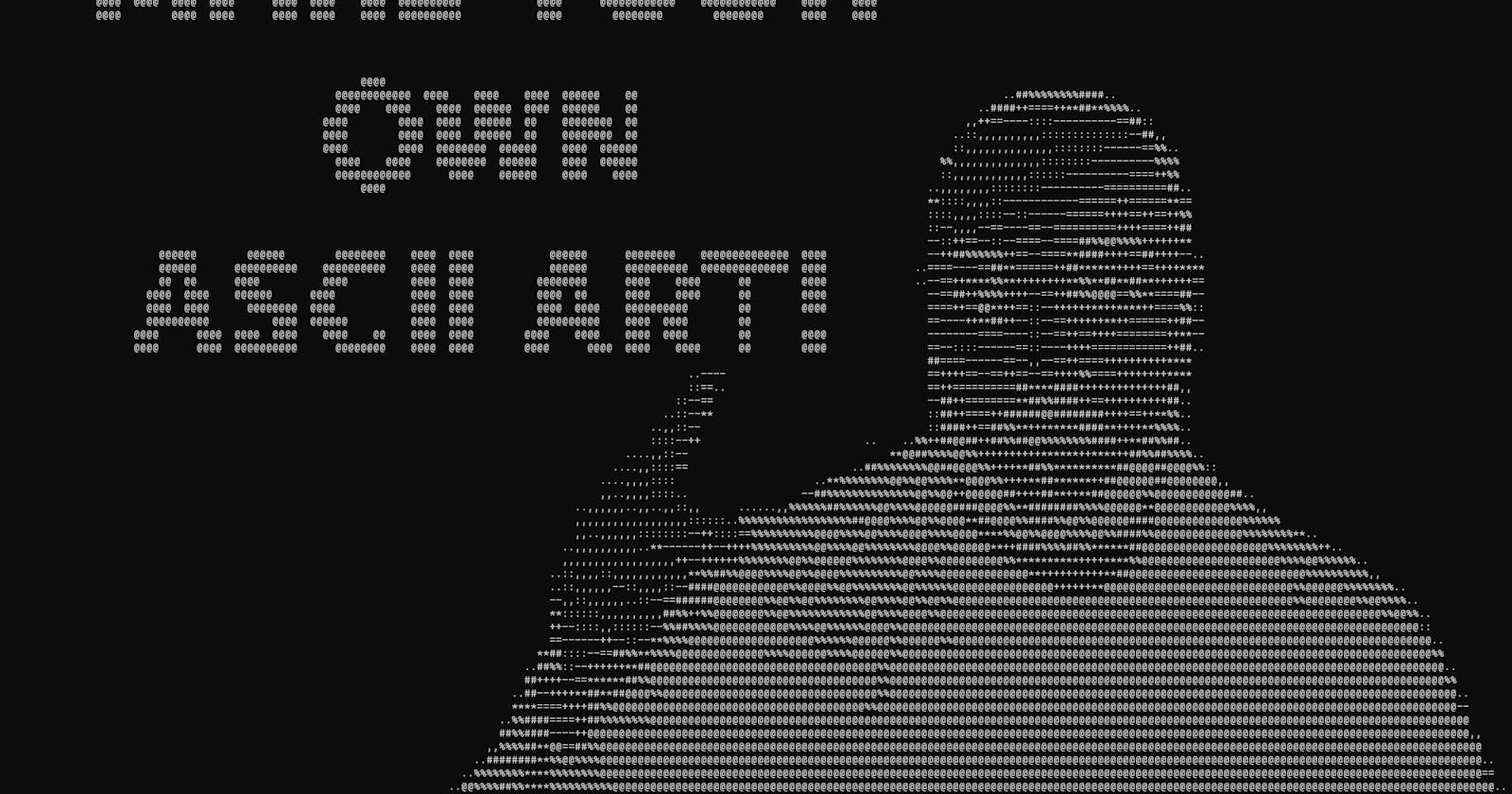Generate ASCII Art – A Simple How To In C#