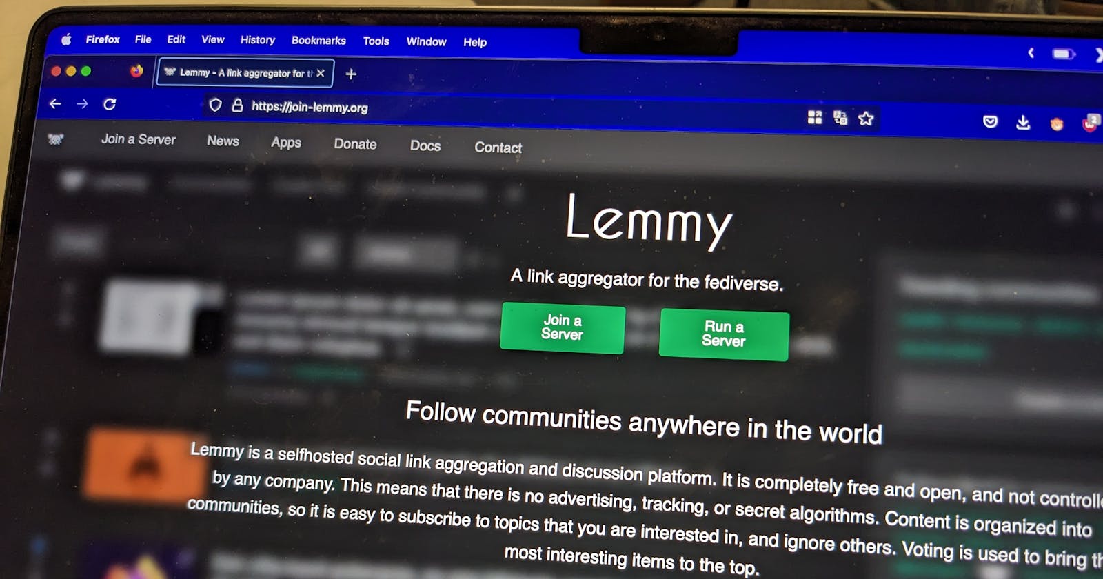 Contributing to Lemmy: Documentation