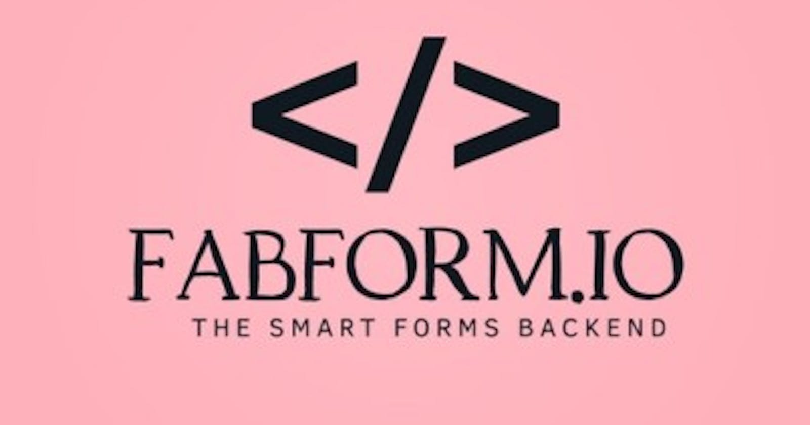 Fabform Form Backend Service