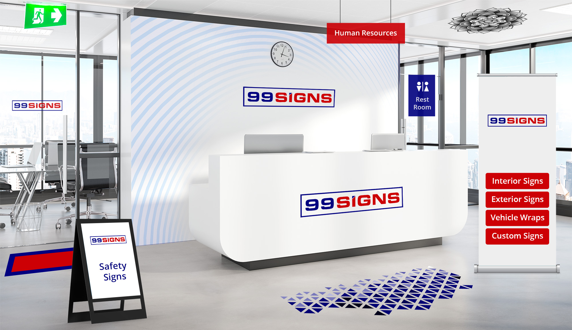 The Psychology of Color in Signage Design: Harnessing Visual Impact