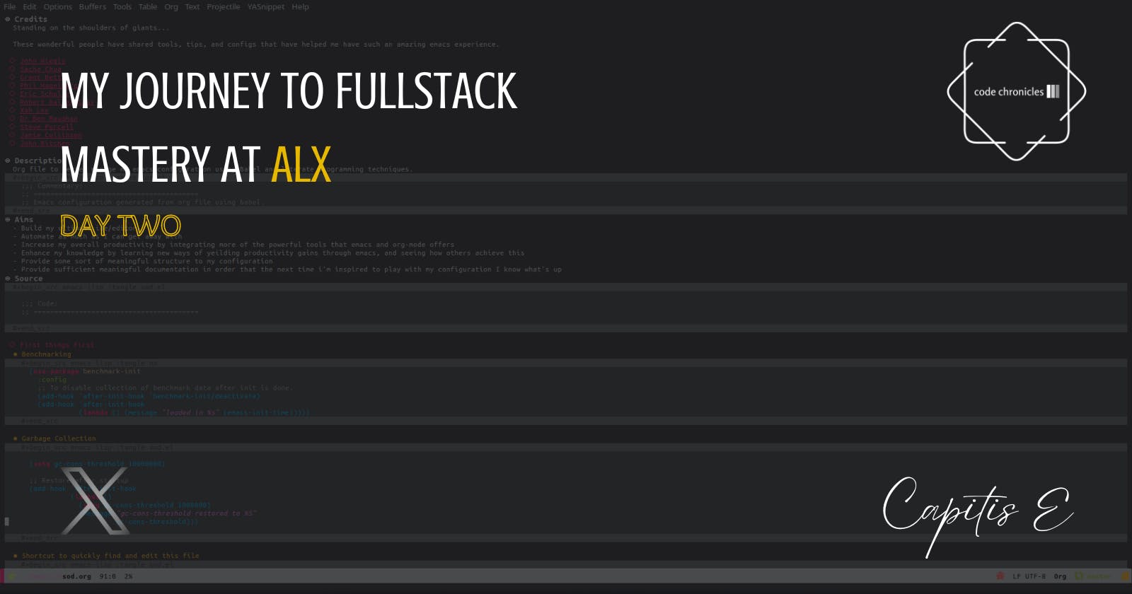 My Journey to Fullstack Mastery at ALX- Day 2