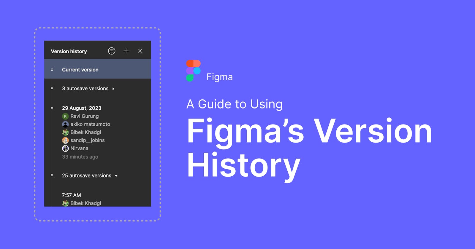 A Guide to Using Figma's Version History