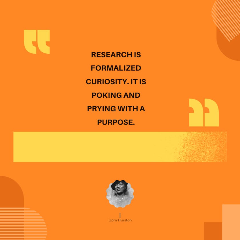 Research is a Must!