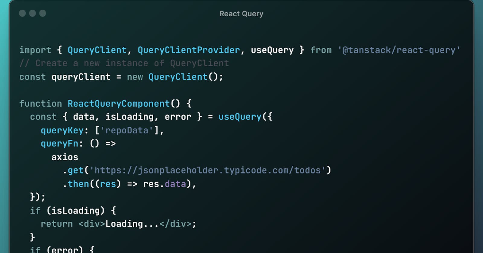 Unleash the Power of React Query for Data Fetching