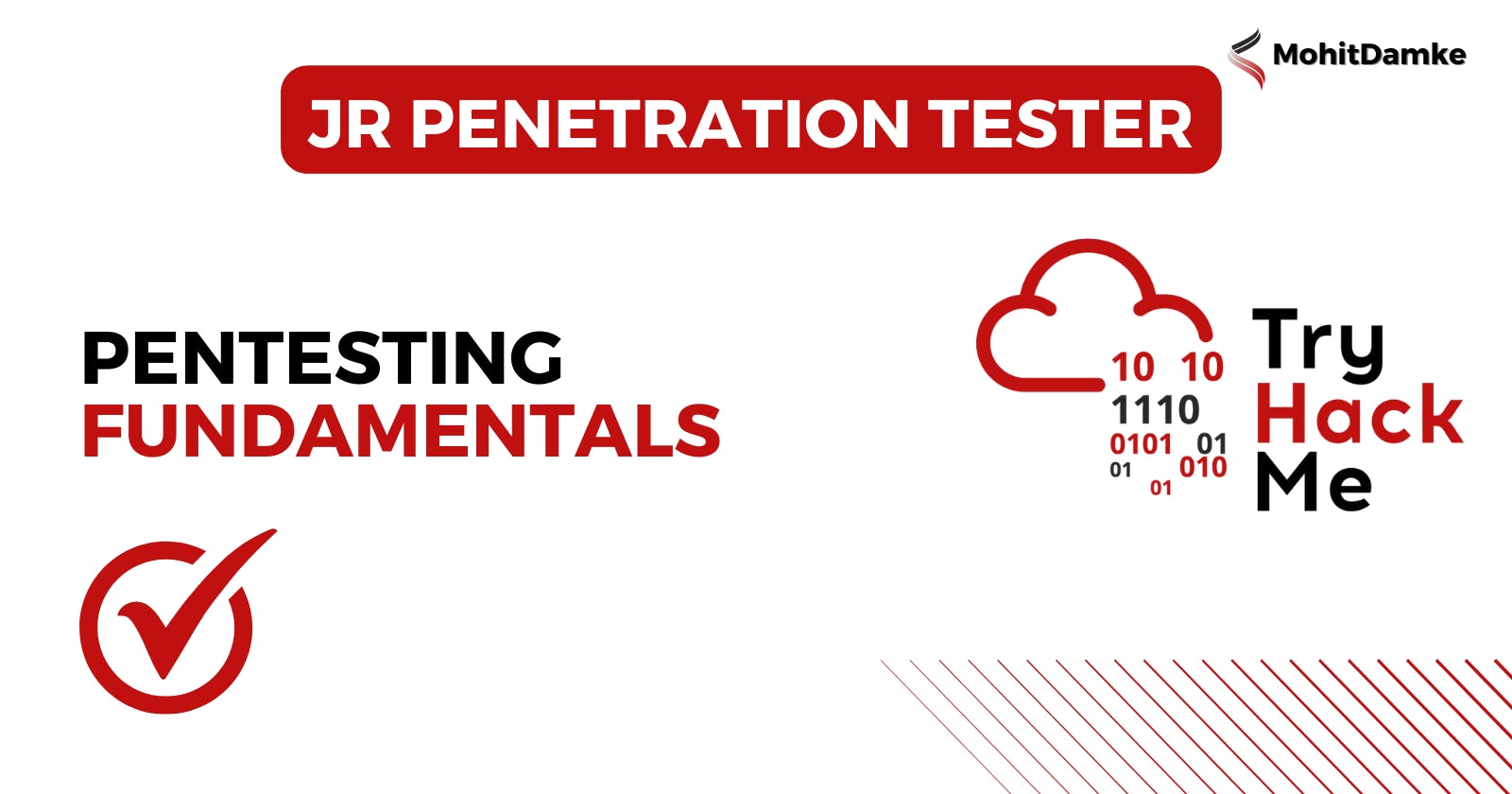 Pentesting Fundamentals | Try Hack Me |Jr Penetration Tester | By Mohit Damke