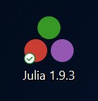 Julia Desktop icon in Windows