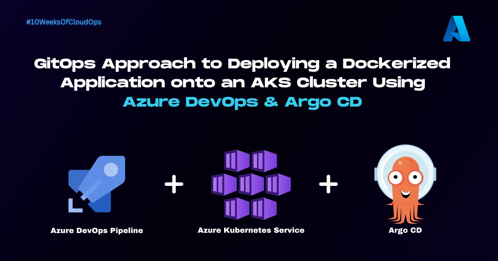 Utilizing GitOps Approach and Azure Pipelines to Deploy a Dockerized Application onto an AKS Cluster via ArgoCD