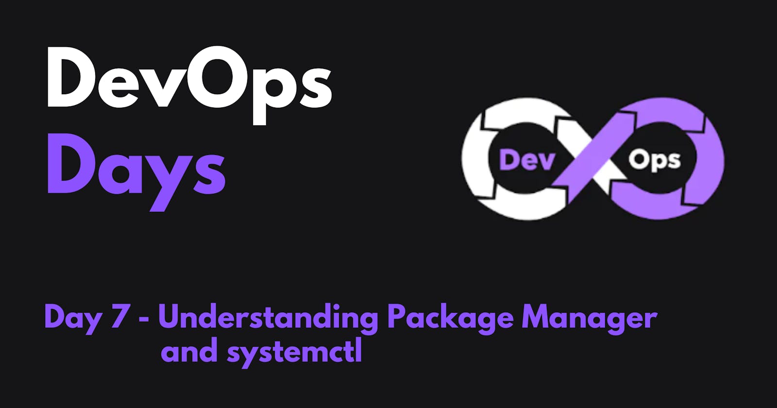 Day 7 - Understanding Package Manager and systemctl
