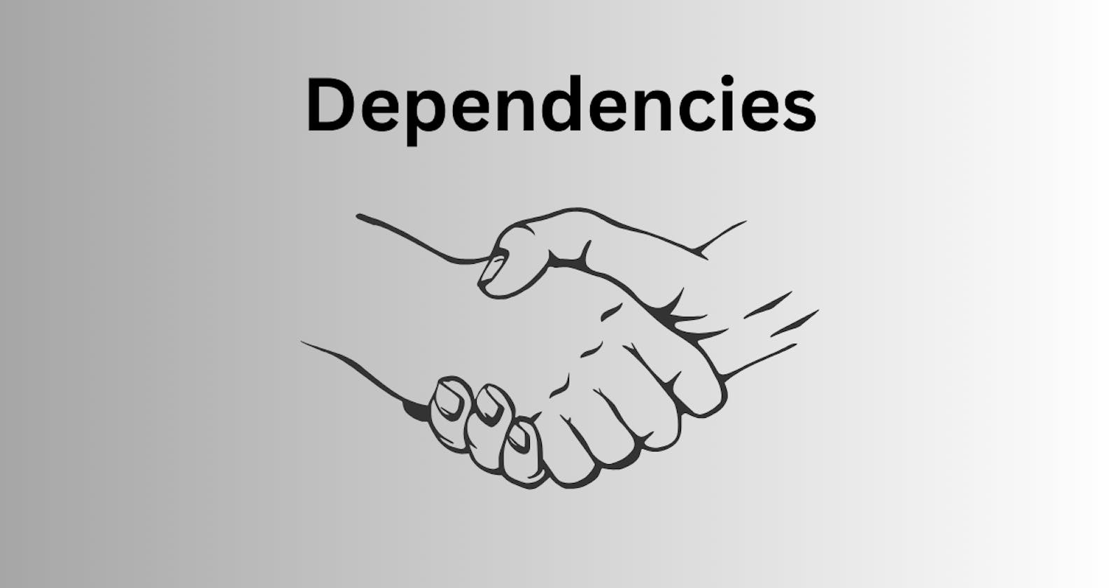 An overview of dev, production, and peer dependencies