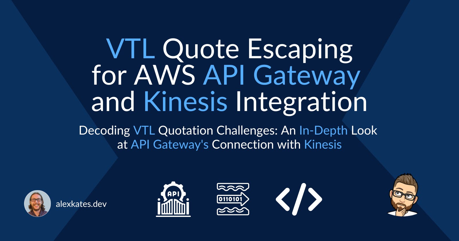 VTL Quote Escaping for AWS API Gateway and Kinesis Integration