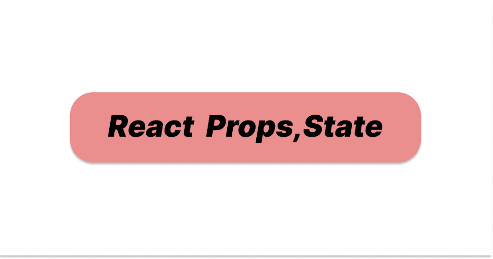 React Props,State