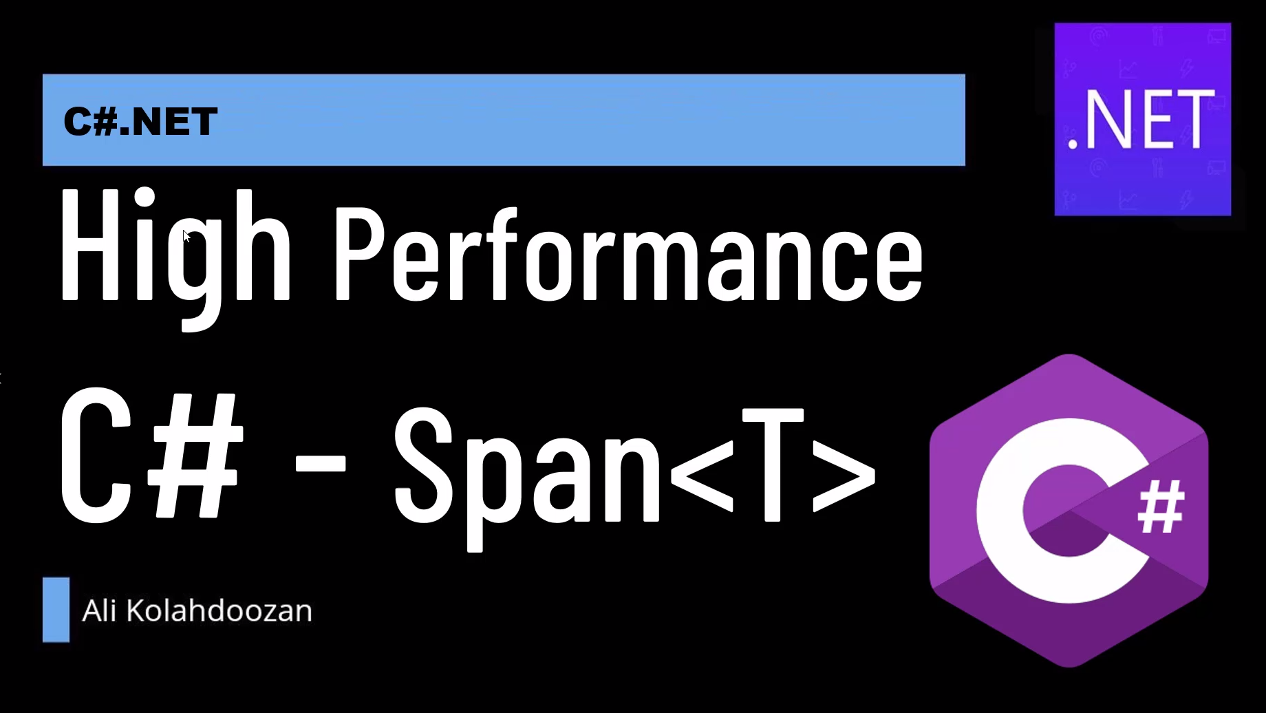 High Performance C# - Span<T>