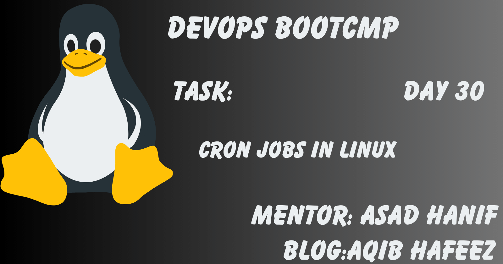 Day 30 | Cron Jobs: Job Scheduling | DevOps Bootcamp | 180 Days challenge