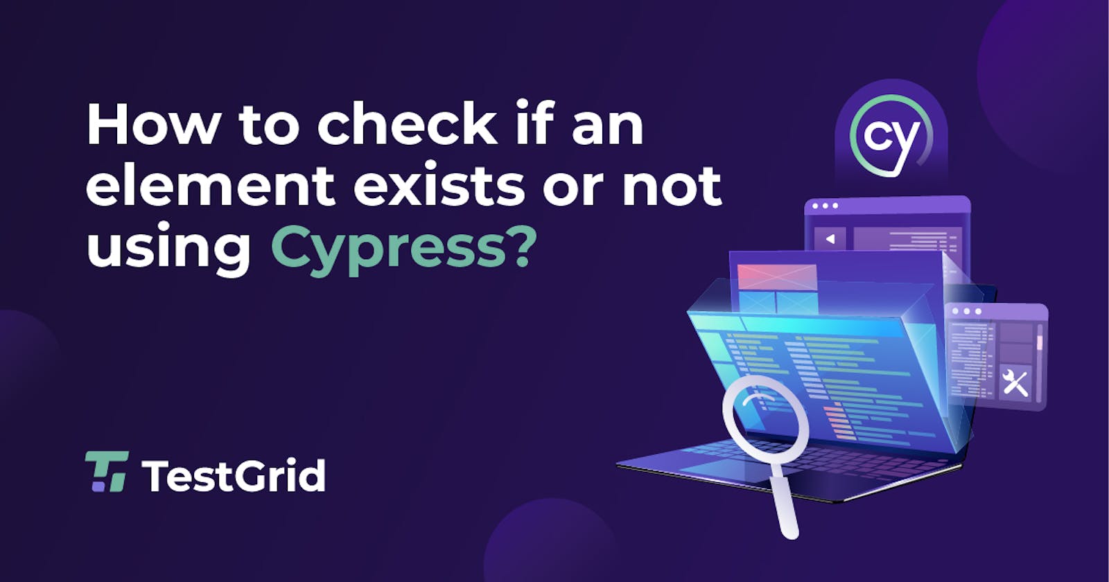 How to check if an element exists or not using Cypress?