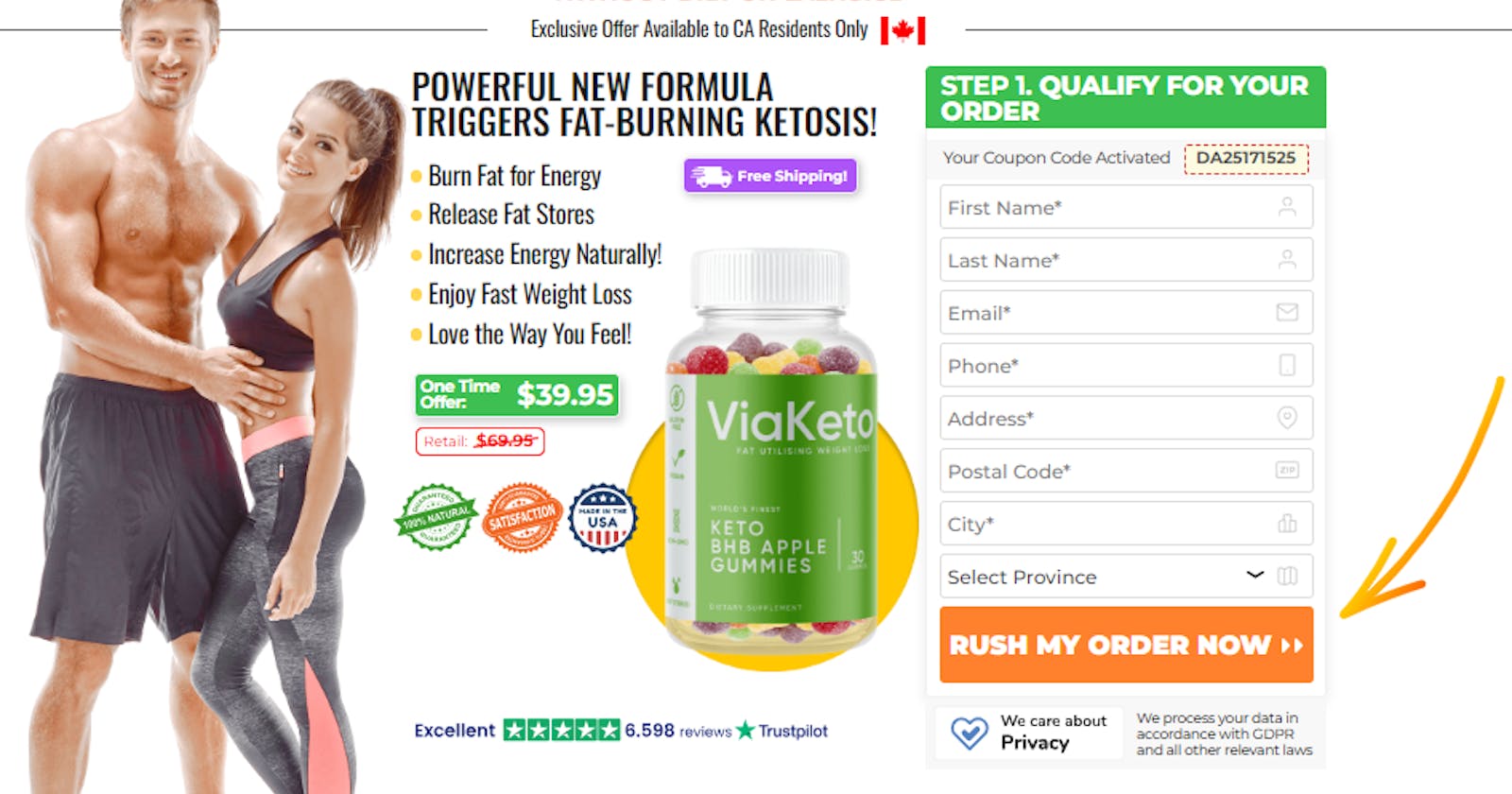 Via Keto Apple Gummies Canada Reviews: Best Offers, Price and Buy?