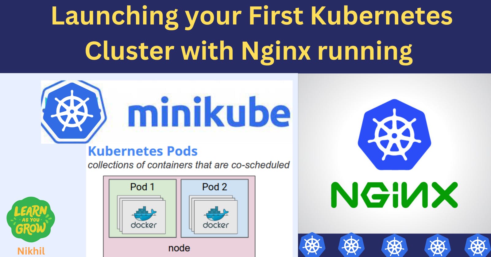 Day: 31 Launching your First Kubernetes Cluster with Nginx running