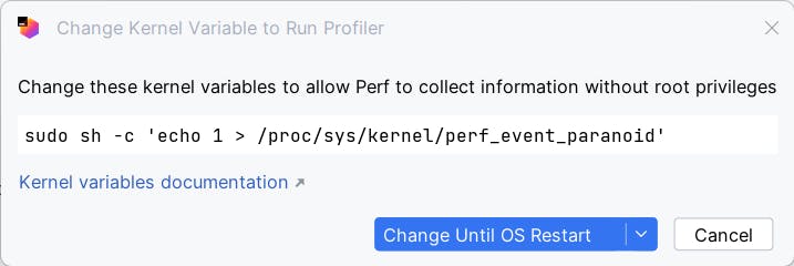 Rust Profiling in WSL2 with CLion