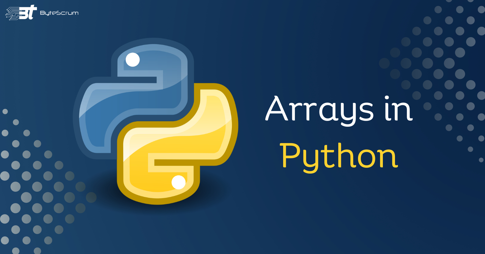 Arrays In Python