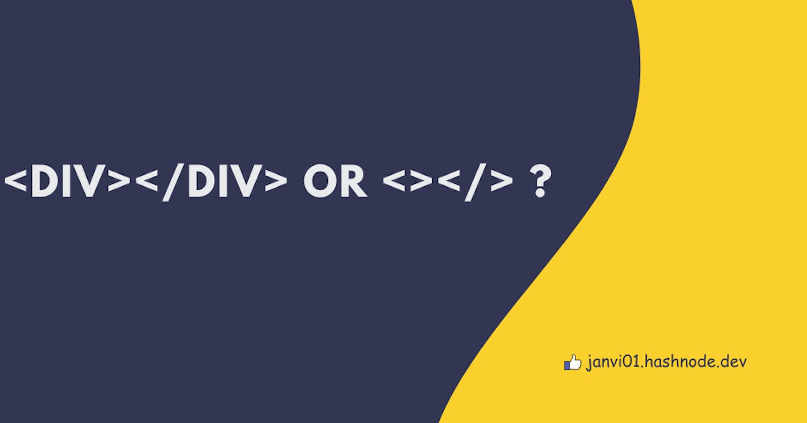 HTML <div></div> vs. JSX <>...</> Syntax