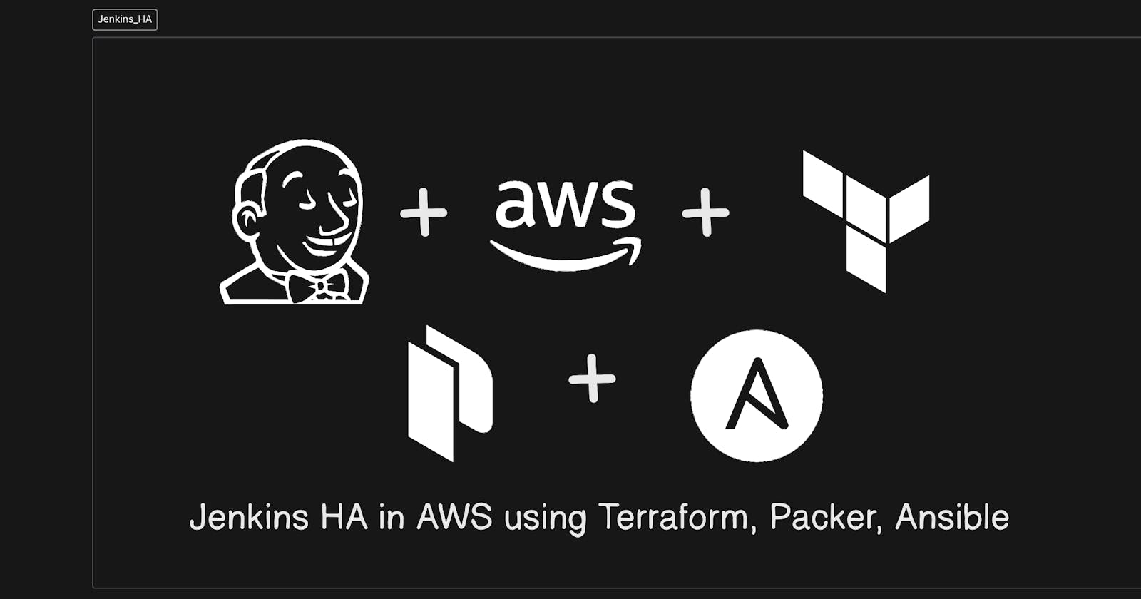 Jenkins HA Setup on AWS using Terraform, Ansible and Packer