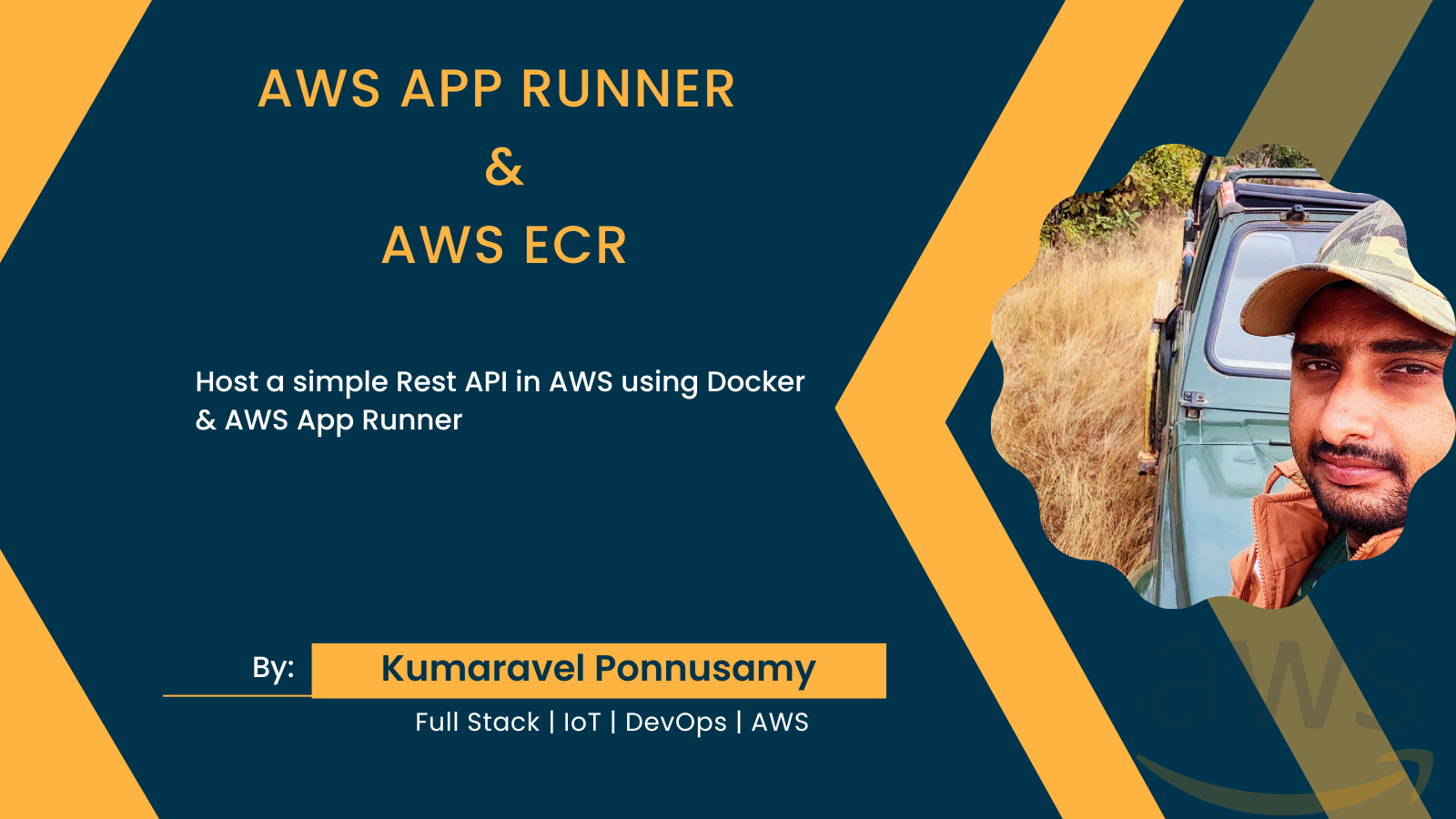 Step-by-Step guide to host a simple Rest API in AWS | Docker | AWS App Runner