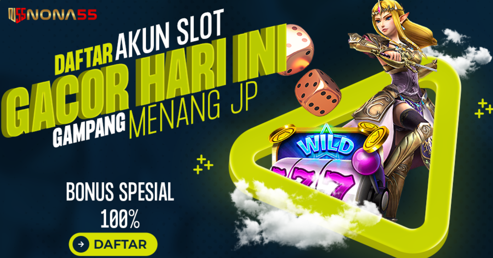 Daftar Akun Slot Nona55 Jackpot Hari Ini