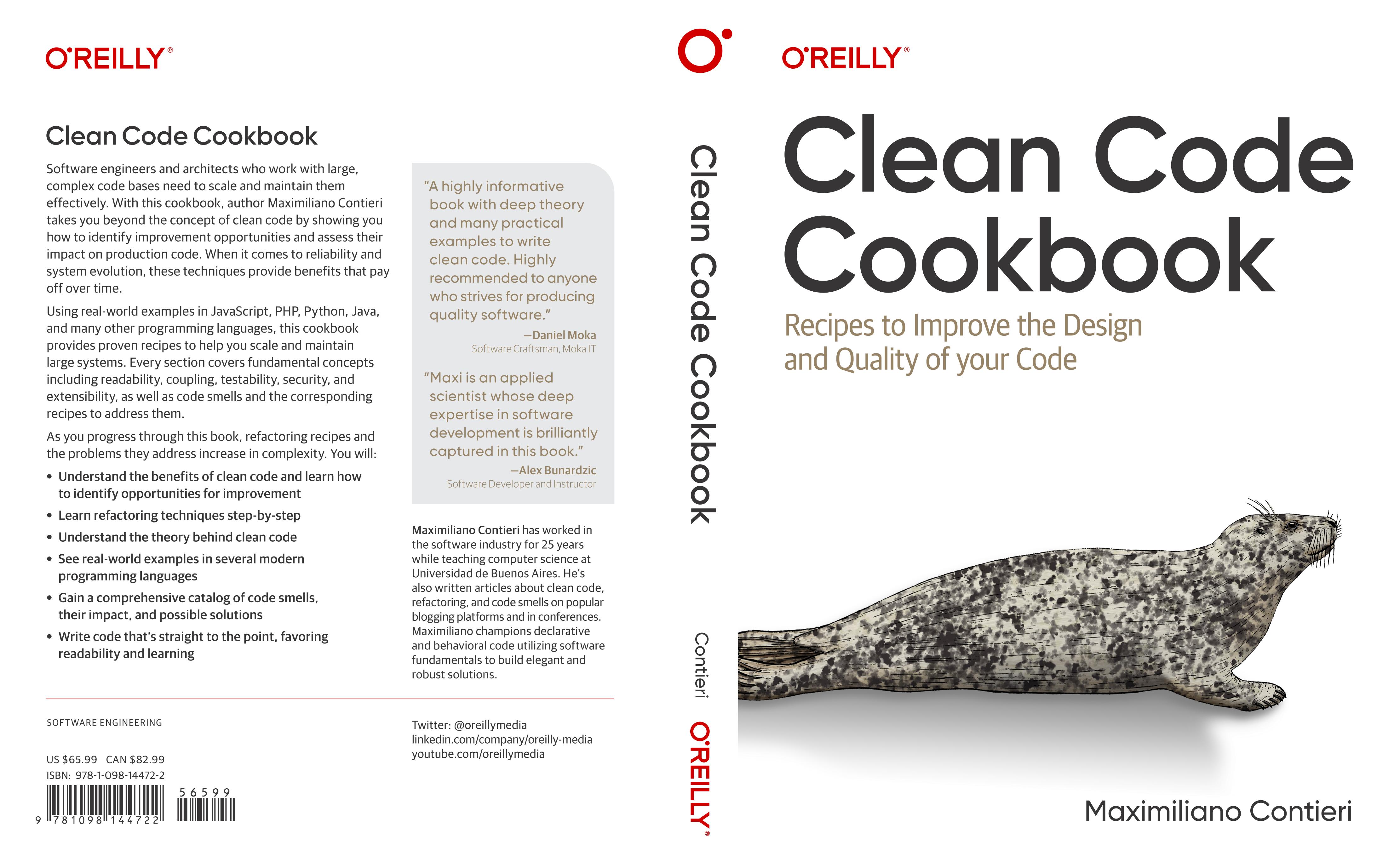 Clean Code Booke Clean Code Cookbook
