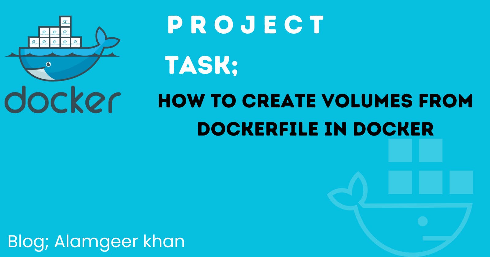 Creating Volumes From Dockerfile