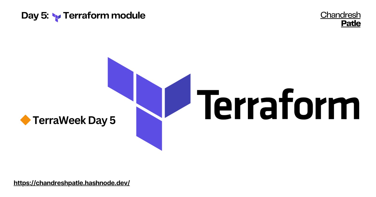 Day 5: Terraform module