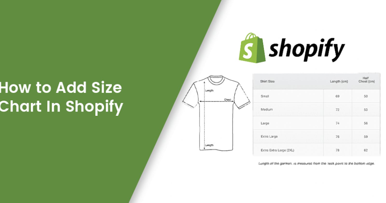 SIZE CHART - How to add size chart through metafield or page in shopify ?