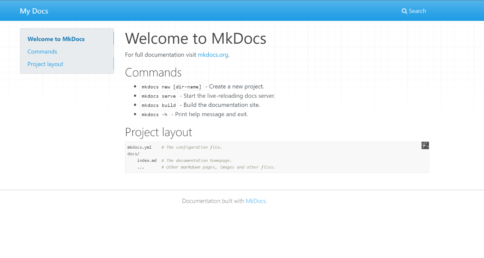 Getting Started with Mkdocs: A Beginner's Guide.