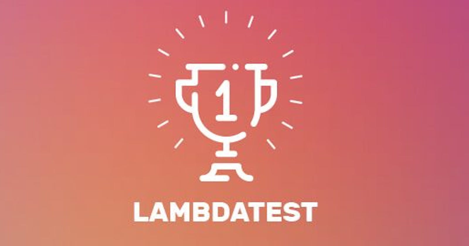 LambdaTest Receives Top Distinctions for Test Management Software from Leading Business Software Directory