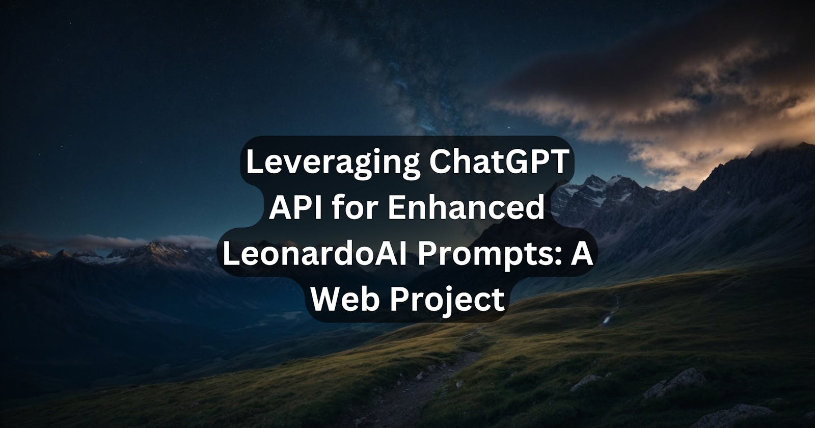 Leveraging ChatGPT API for Enhanced LeonardoAI Prompts: A Web Project