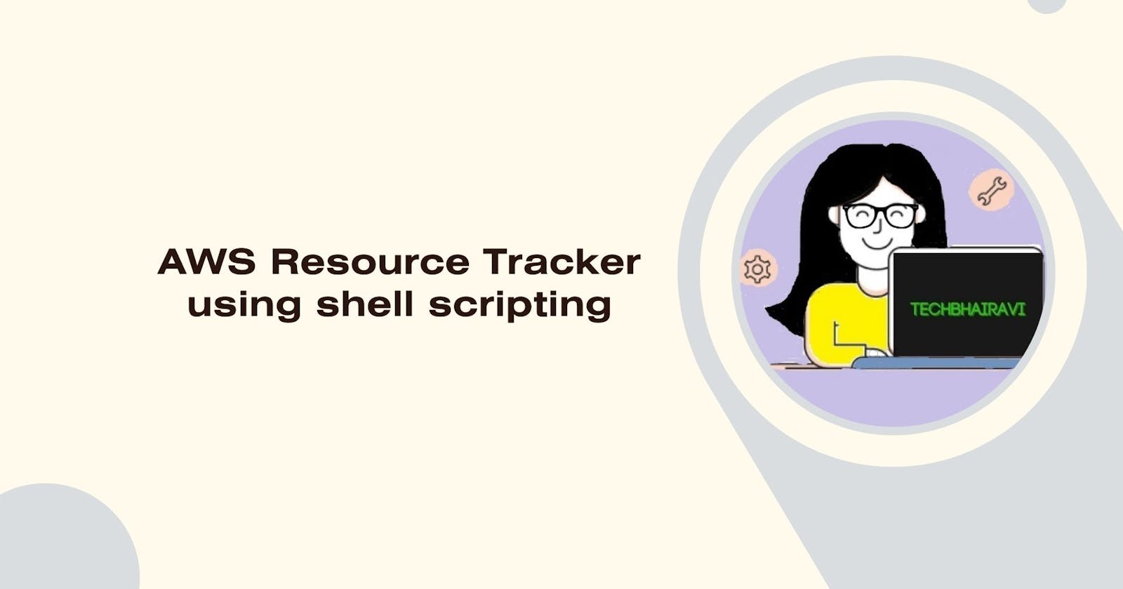 Build an AWS resource Tracker using shell scripting