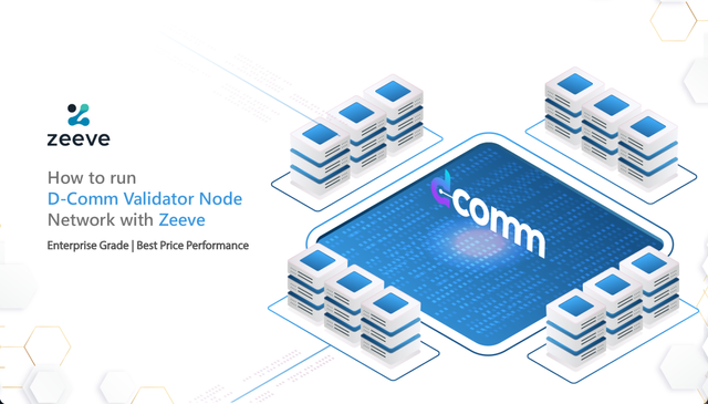 How to easily set up a DComm validator node: A no-code deployment guide