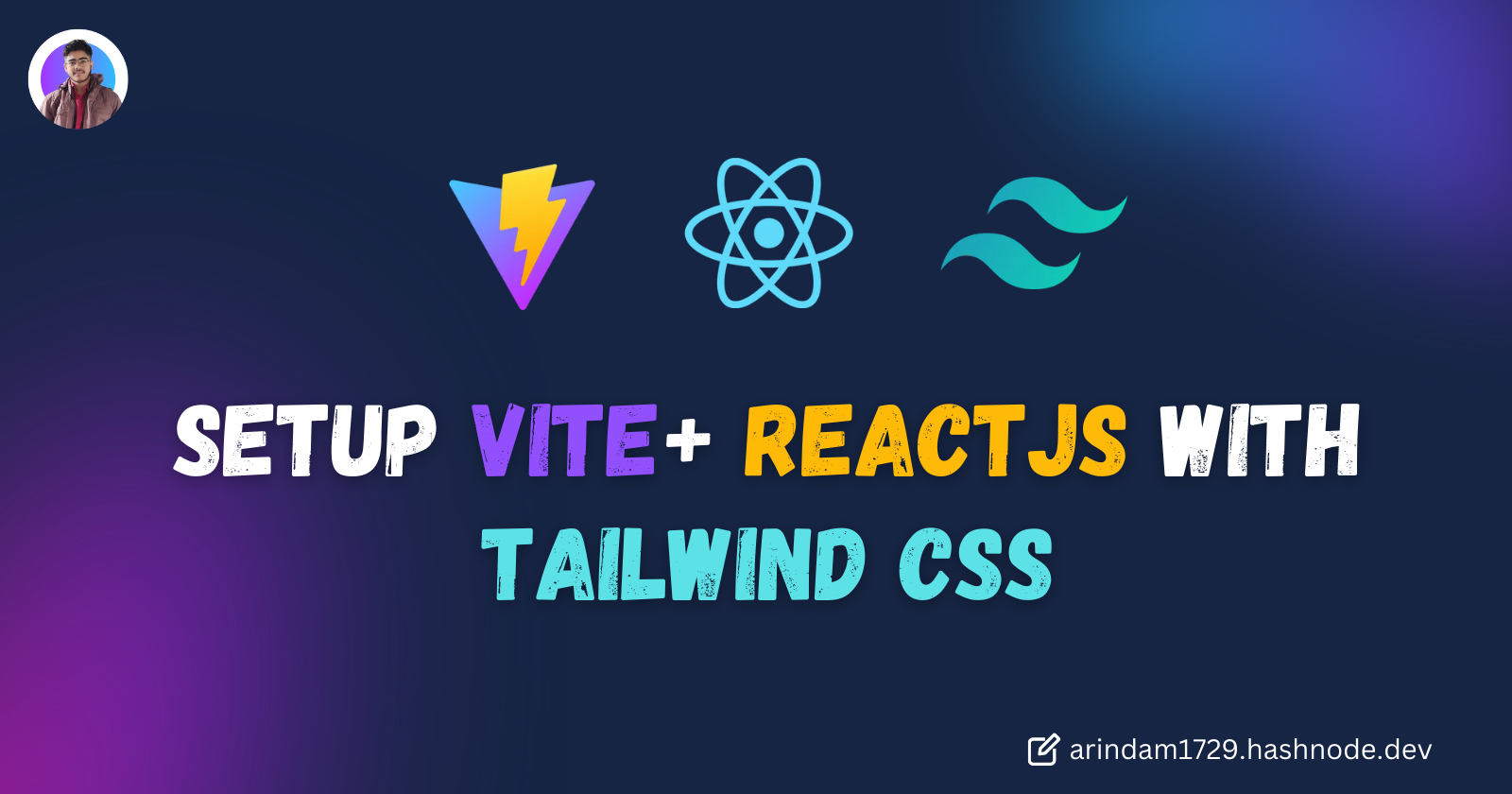 Setup Vite+ ReactJs With Tailwind CSS