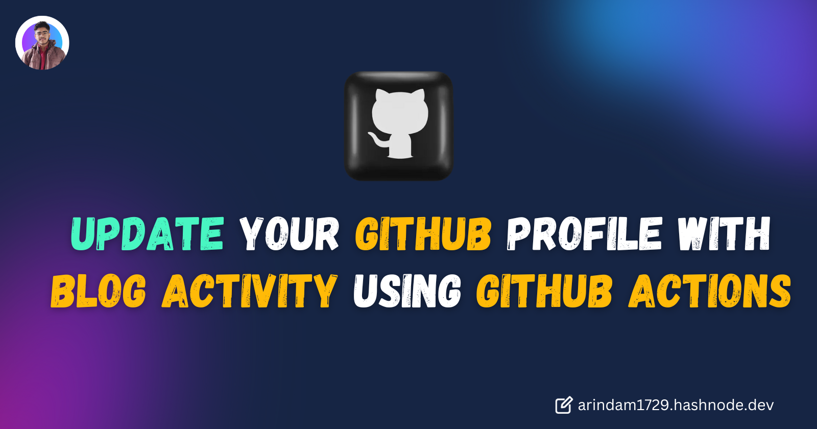 github programmer blog Images High Quality Grahic Update GitHub Profile with your Blog activity using GitHub Actions
