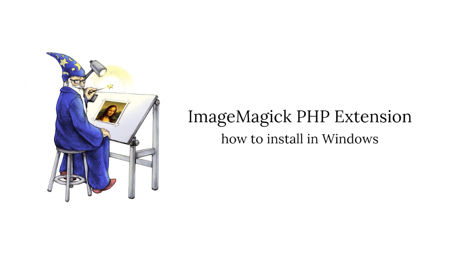How to install ImageMagick PHP extension in Windows