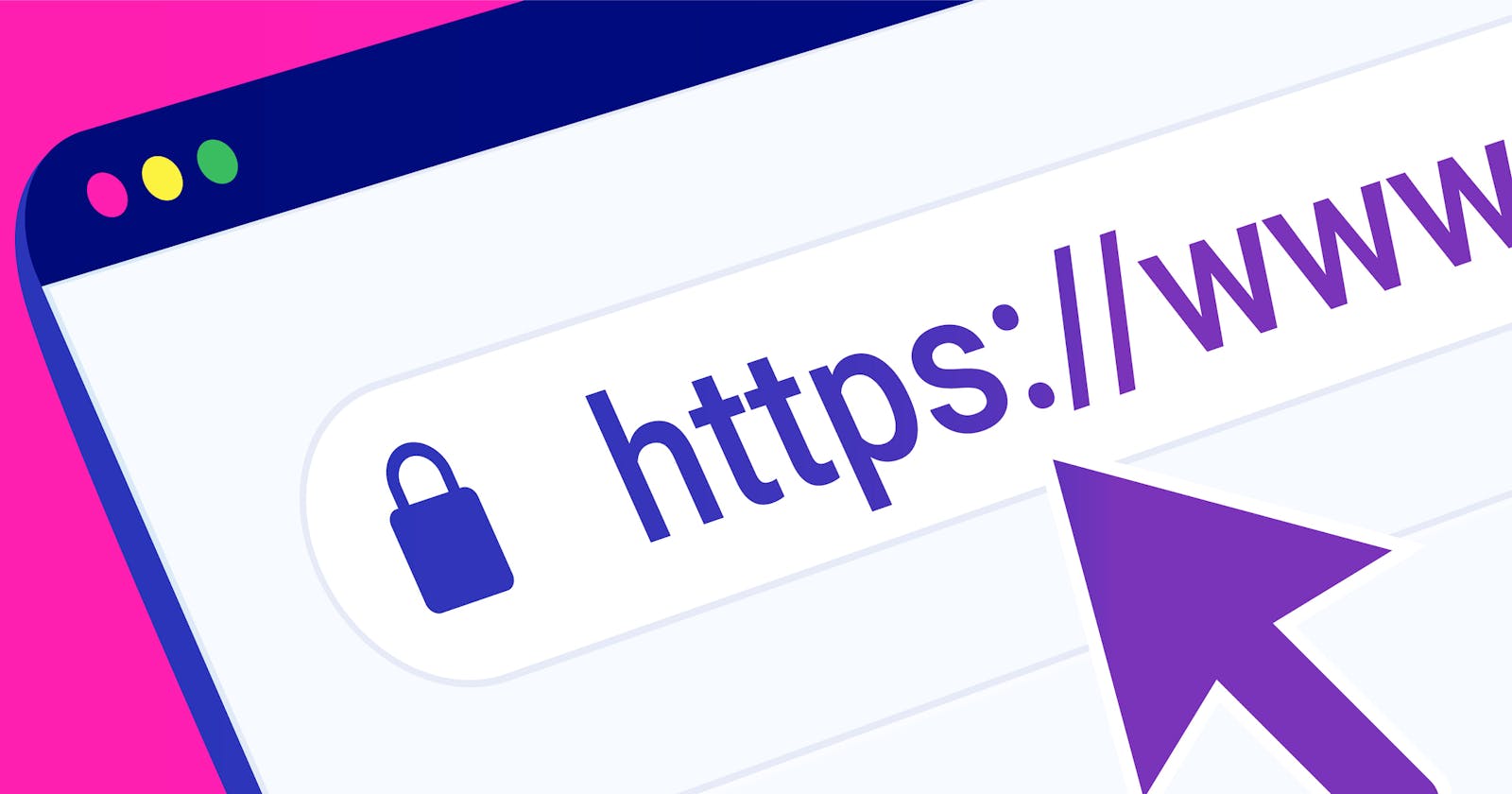 What happens when you type https://www.google.com in your browser and press Enter?