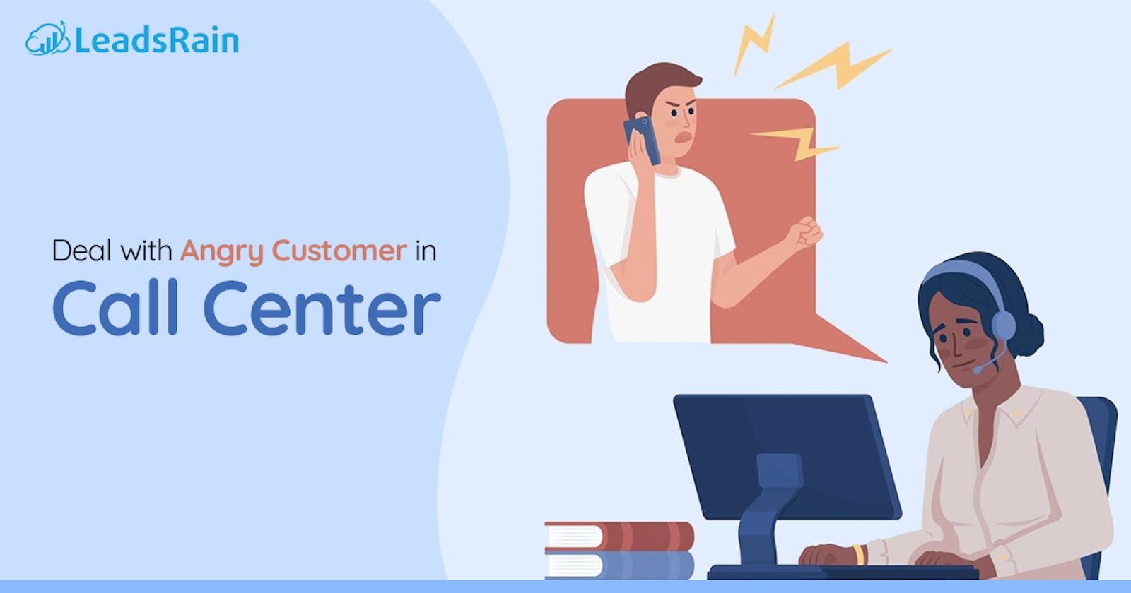 How to handle angry customers in a call center