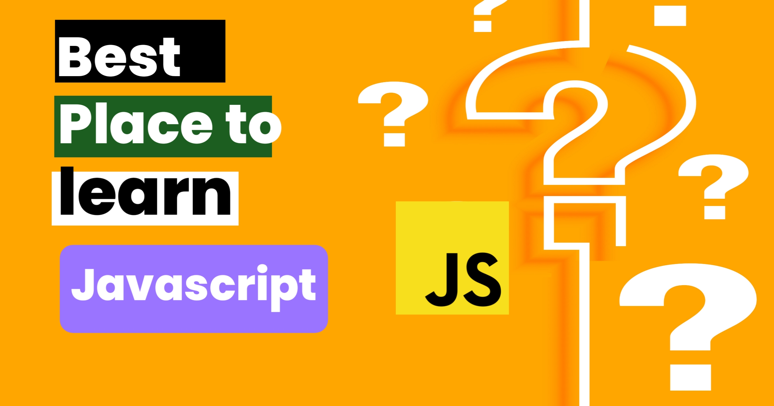 Learn JavaScript for free with the best resources across the web.