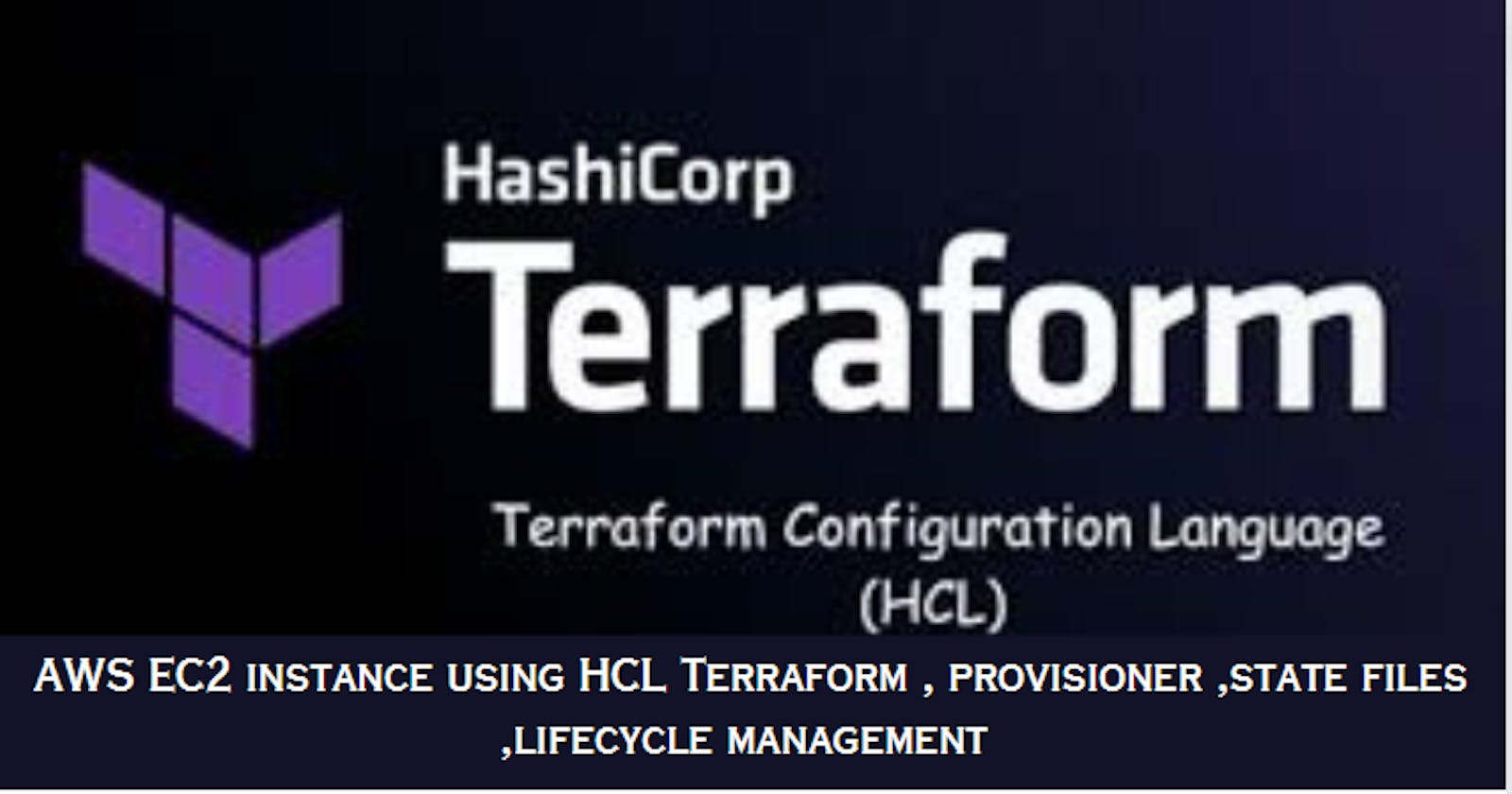 AWS EC2 instance using HCL terraform