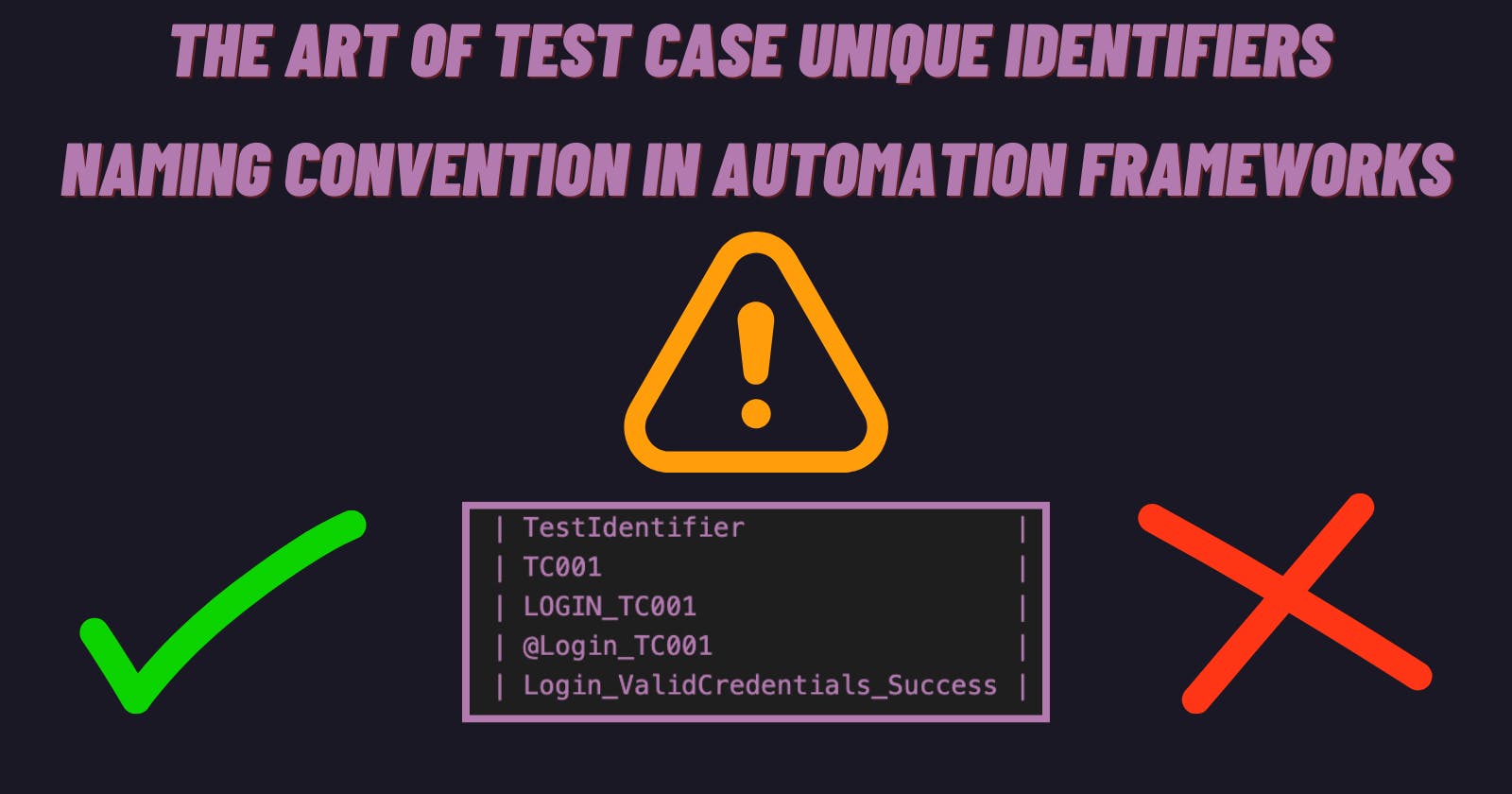 🔍 Unveiling the Power of Unique Identifiers for Test Cases in Automation Frameworks 🔑