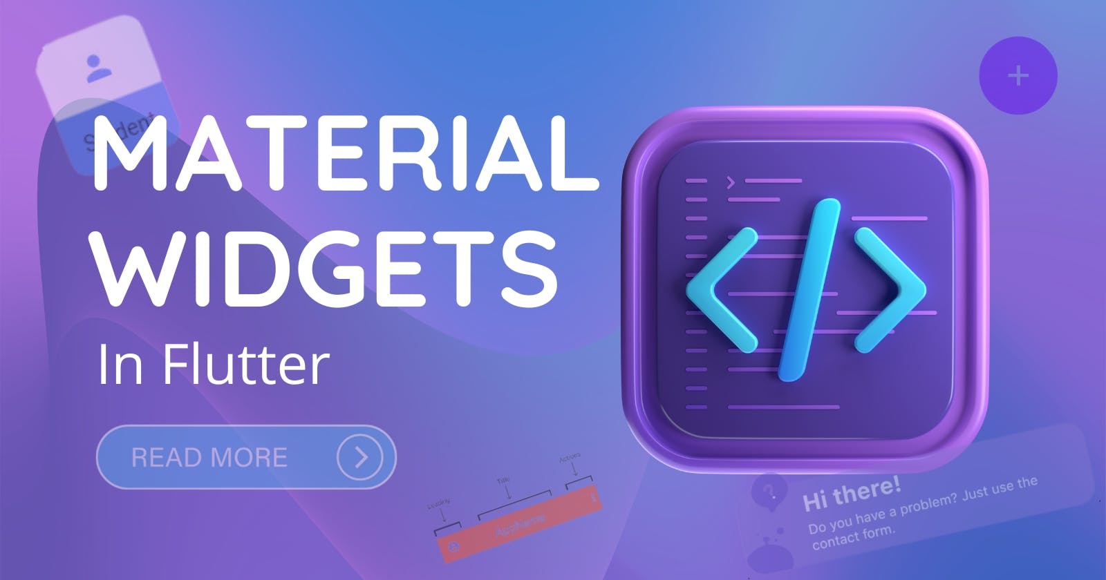 🚀 Flutter's Material Magic: Crafting Awesome Apps with Widgets 😎