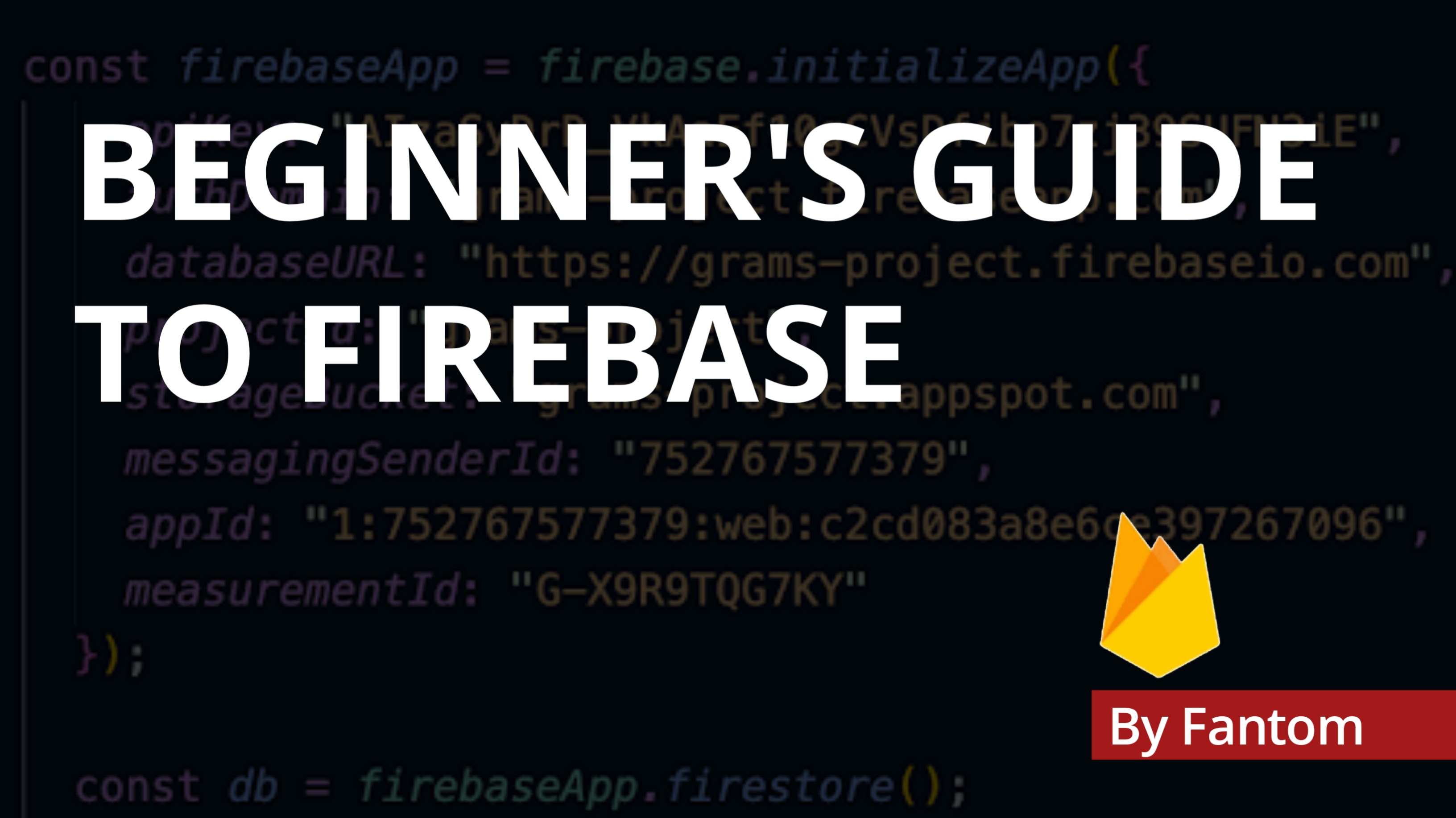 Beginner's Guide To Firebase