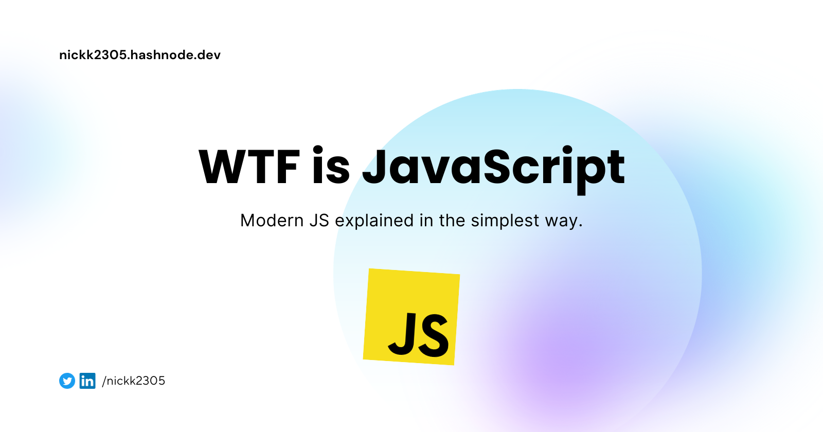 WTF is JavaScript