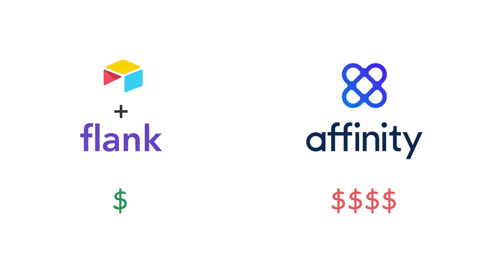 Flank and Airtable, as a deconstructed SaaS app