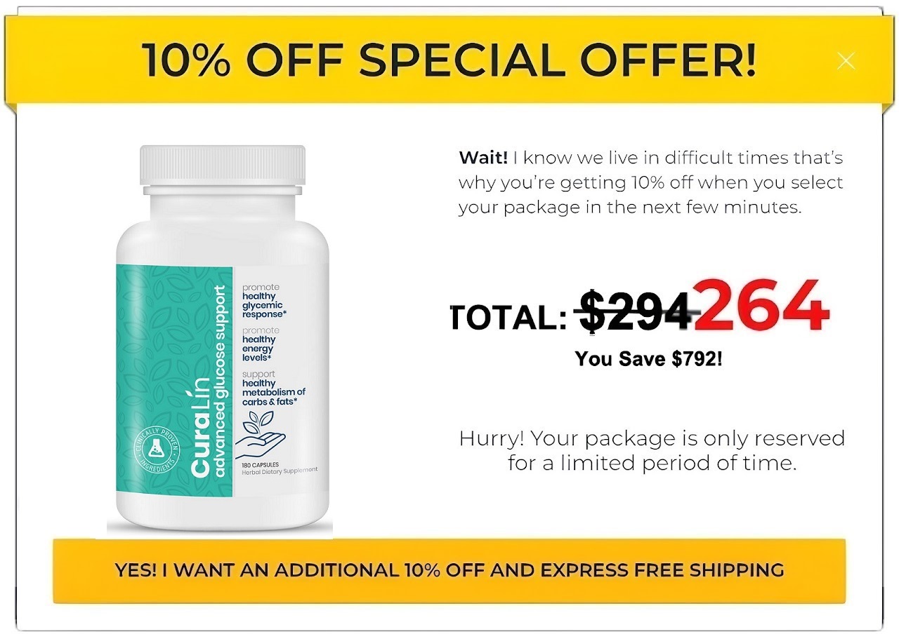 Curalin (Scam or Legit) Healthy Glycemic Response! Customer Update